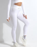 Wella Nahtlose Leggings - Weiß