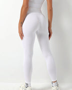 Wella Nahtlose Leggings - Weiß