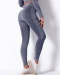 Wilder Seamless Leggings - Marineblau