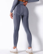 Wilder Seamless Leggings - Marineblau