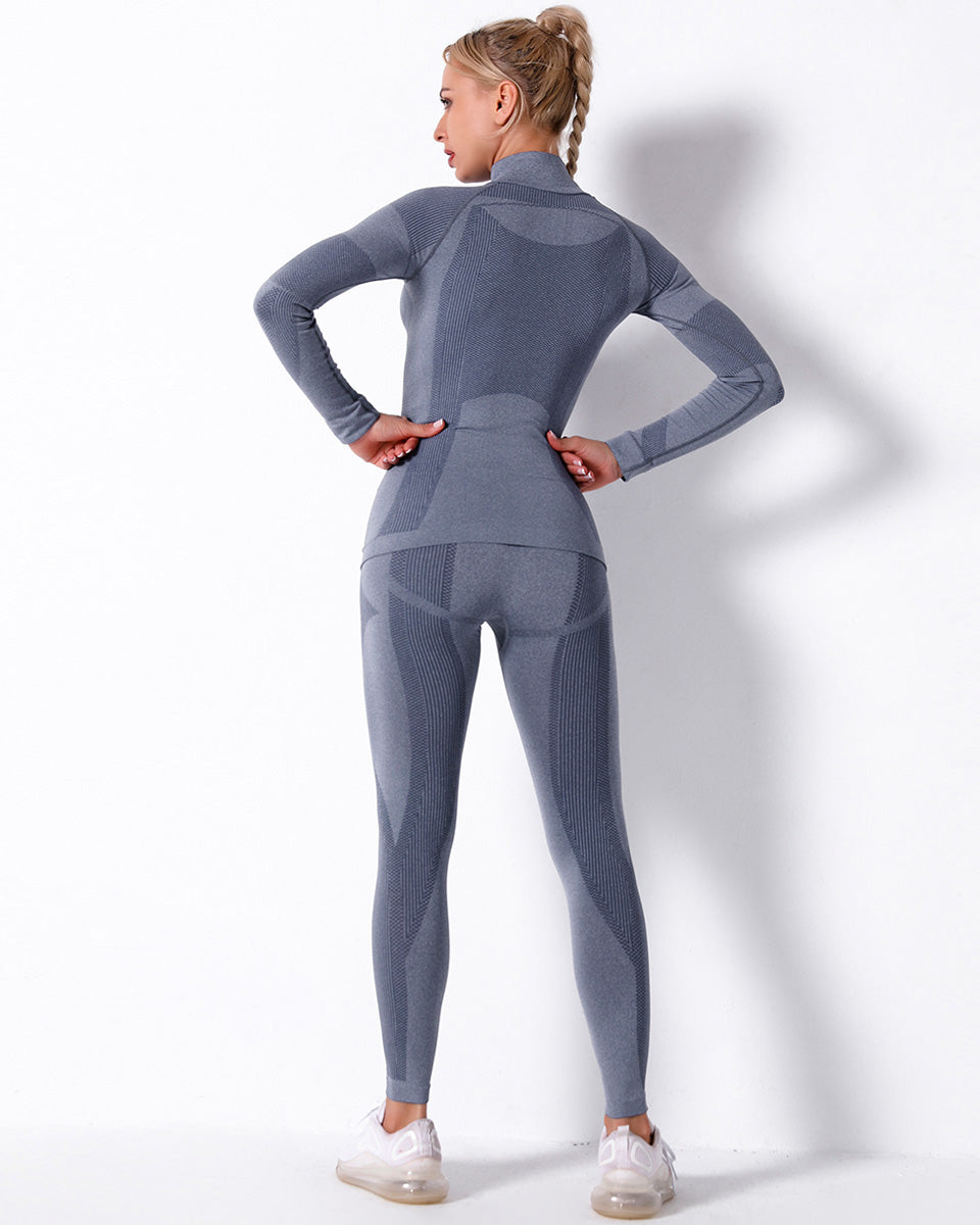 Wilder Seamless Leggings - Marineblau