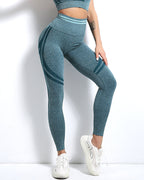 Willo Fox Nahtlose Leggings - Dunkelgrün