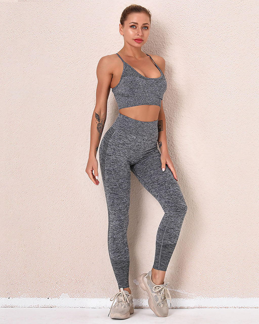 Xoco Hyperflex Seamless Leggings - Grey