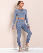Xoco Hyperflex Seamless Leggings - Navy