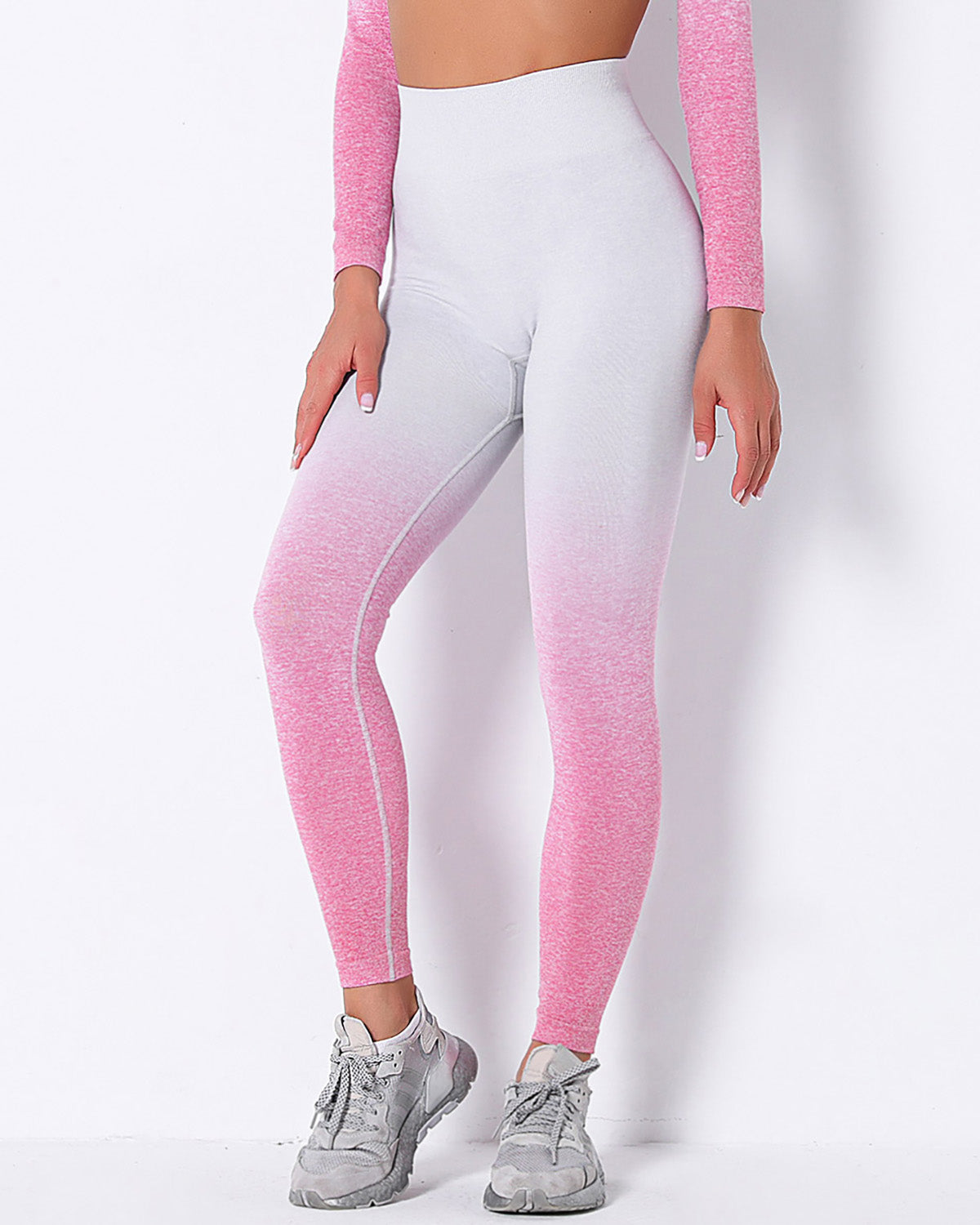 Yassi Ombre Seamless Leggings - Pink