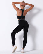 Leggings a vita alta Zephyr - Nero