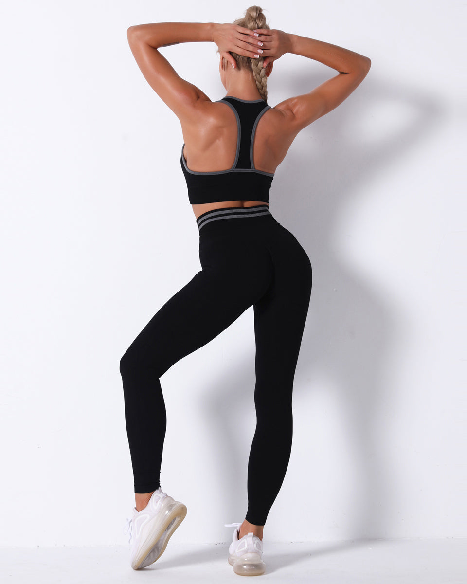 Leggings a vita alta Zephyr - Nero