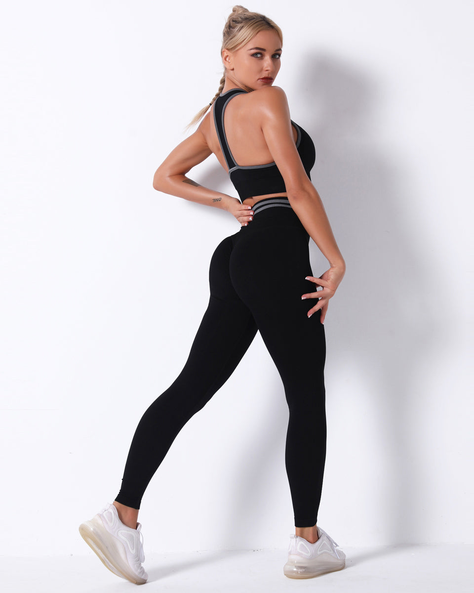 Leggings a vita alta Zephyr - Nero