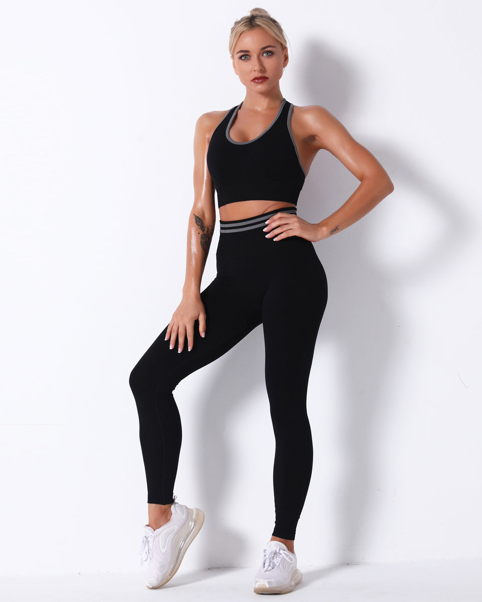 Leggings a vita alta Zephyr - Nero