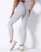 Zephyr High Rise Leggings - Hellgrau