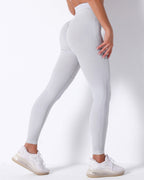 Zephyr High Rise Leggings - Hellgrau